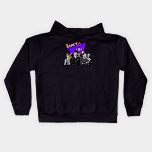 early inxs  90s style retro vintage 80s gifts Kids Hoodie